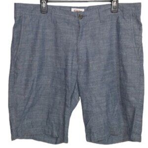 GOODFELLOW & CO mens Shorts gray blue size 38 100% cotton NEW m-002